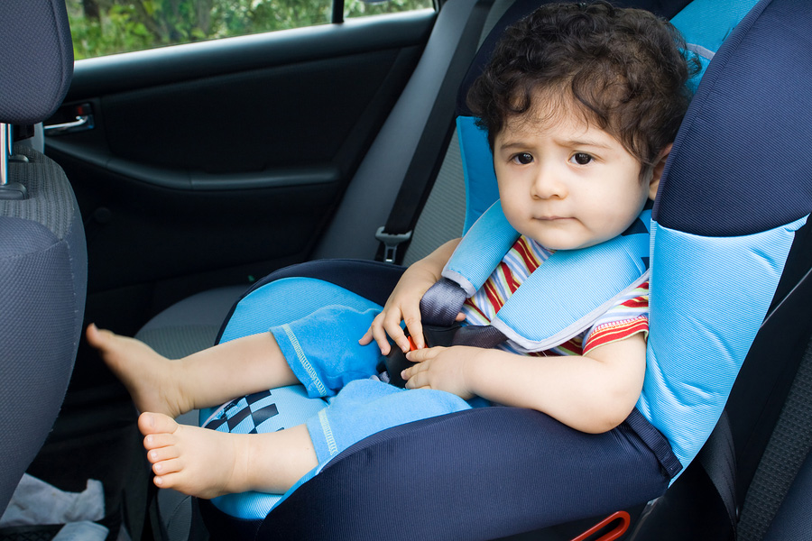 Car seat laws in California are taken very seriously.